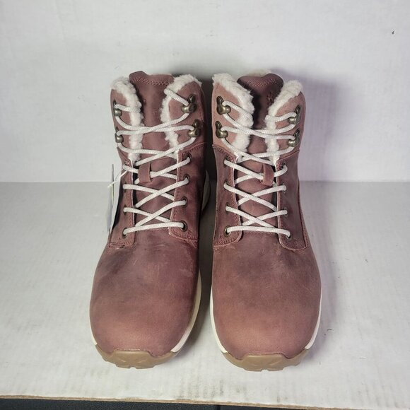 Jack Wolfskin Women Queenstown City Waterproof Leather Hiking Boots Size 7.5 - Picture 2 of 8